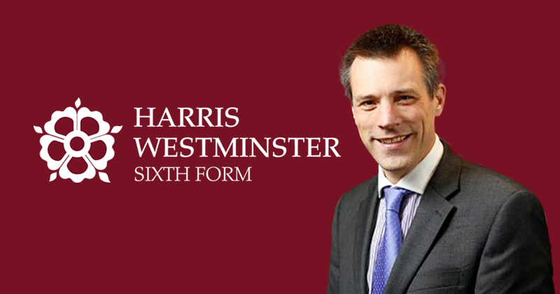 James Handscombe, executive principal of Harris Westminster Sixth Form, has told students to stop calling teachers sir or miss